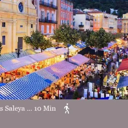 сentre 3 Pieces 80m2 Ac * ニース